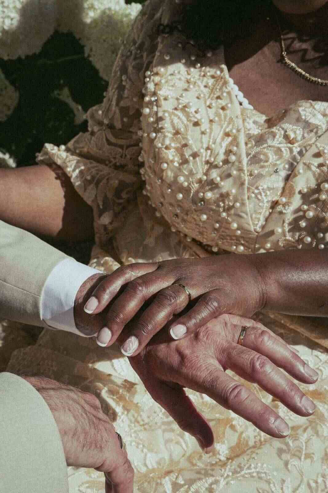 Les mains, les alliances